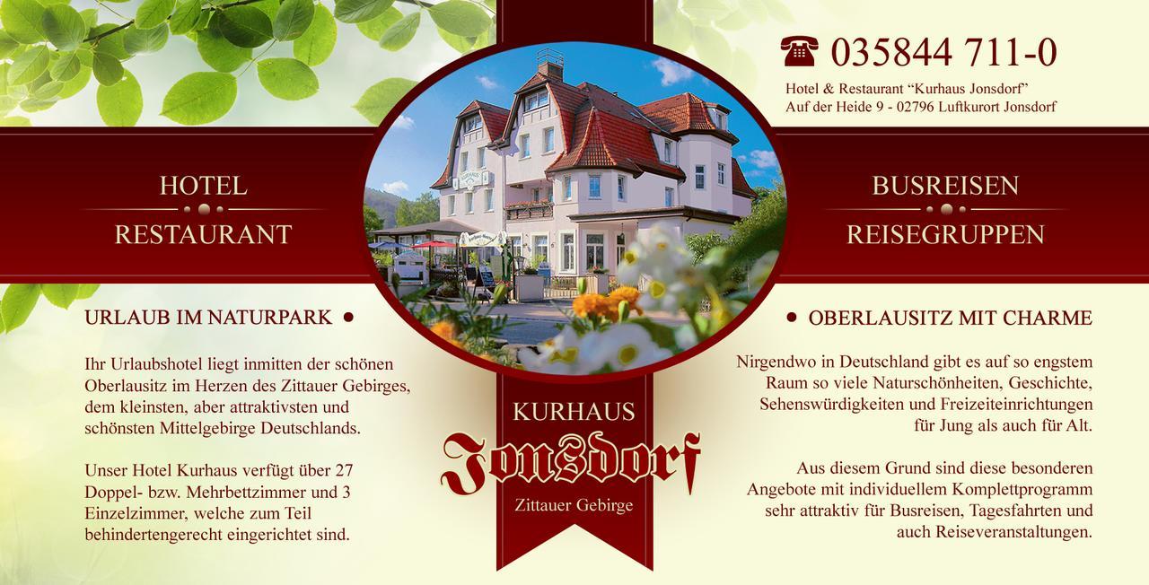 Kurhaus Jonsdorf Hotel Exterior photo